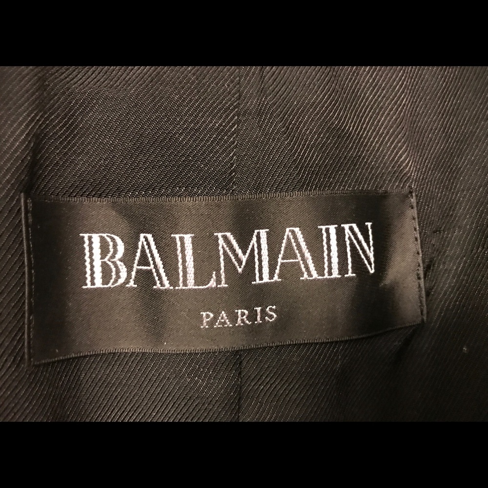 Balmain trench coat. - Picture 2 of 6